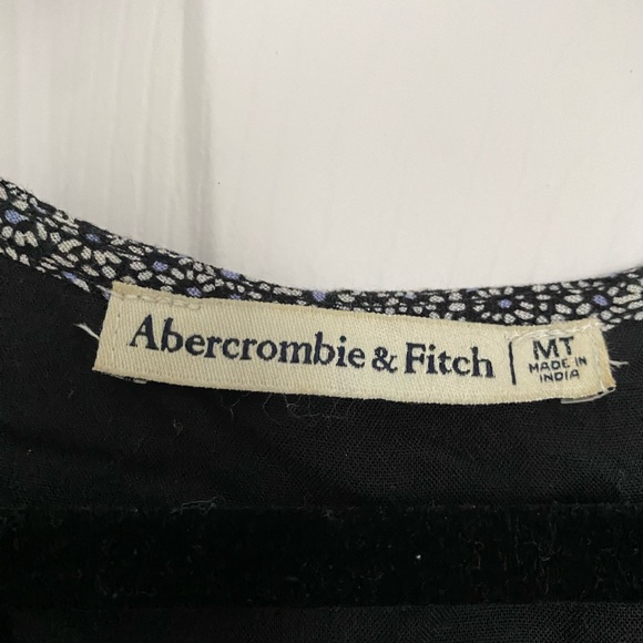 Abercrombie puff sleeve button front mini dress - Picture 4 of 4